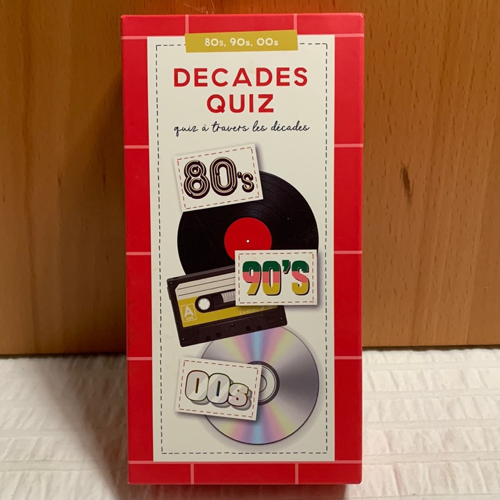 Decades Quiz 80’s 90’s 00’s by Indigo - Factory-Sealed